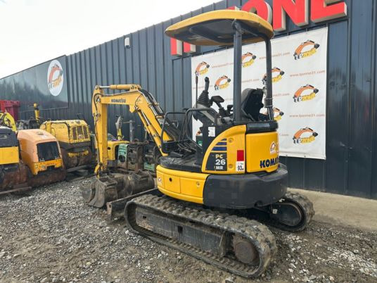 حفارة مُصَّغرة Komatsu PC26MR-3  à 19900€ HT: صورة 8 حفارة مُصَّغرة Komatsu PC26MR-3  à 19900€ HT: صورة 8