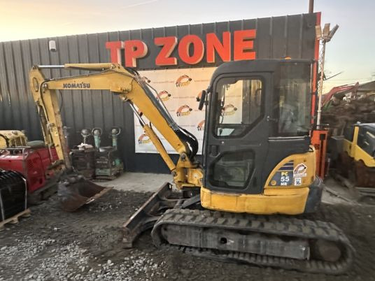 Komatsu PC55MR-3 Balancier long à 18 900 € HT - حفارة مُصَّغرة: صورة 2 Komatsu PC55MR-3 Balancier long à 18 900 € HT - حفارة مُصَّغرة: صورة 2