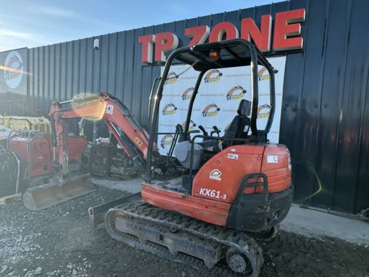 حفارة مُصَّغرة Kubota KX61-3 à 18 500 € HT: صورة 8 حفارة مُصَّغرة Kubota KX61-3 à 18 500 € HT: صورة 8