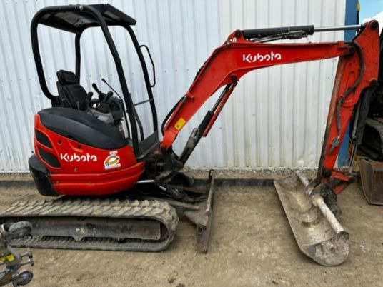 Kubota U25-3 EU Canopy - حفارة مُصَّغرة: صورة 3 Kubota U25-3 EU Canopy - حفارة مُصَّغرة: صورة 3