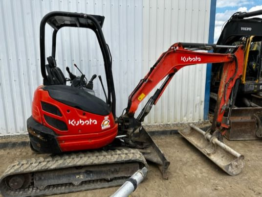 Kubota U25-3 EU Canopy - حفارة مُصَّغرة: صورة 1 Kubota U25-3 EU Canopy - حفارة مُصَّغرة: صورة 1