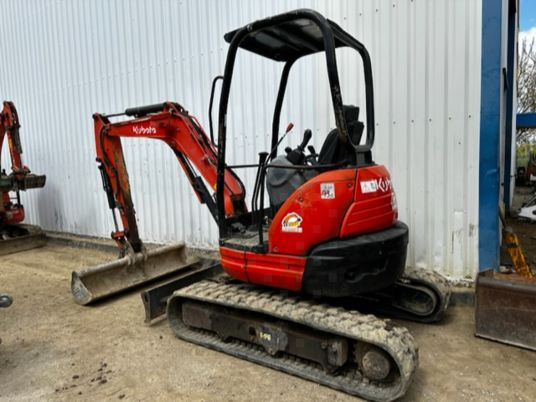 Kubota U25-3 EU Canopy - حفارة مُصَّغرة: صورة 4 Kubota U25-3 EU Canopy - حفارة مُصَّغرة: صورة 4