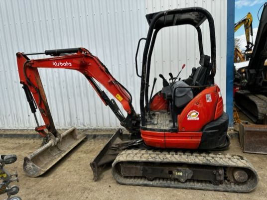 Kubota U25-3 EU Canopy - حفارة مُصَّغرة: صورة 2 Kubota U25-3 EU Canopy - حفارة مُصَّغرة: صورة 2