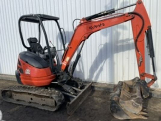 Kubota U25-3EU Canopy - حفارة مُصَّغرة: صورة 1 Kubota U25-3EU Canopy - حفارة مُصَّغرة: صورة 1