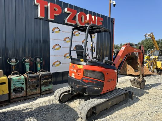 حفارة مُصَّغرة Kubota U27-4 à 20500 € HT: صورة 7