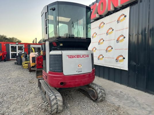 Takeuchi TB23R Cabine à 17 500 € HT - حفارة مُصَّغرة: صورة 4 Takeuchi TB23R Cabine à 17 500 € HT - حفارة مُصَّغرة: صورة 4