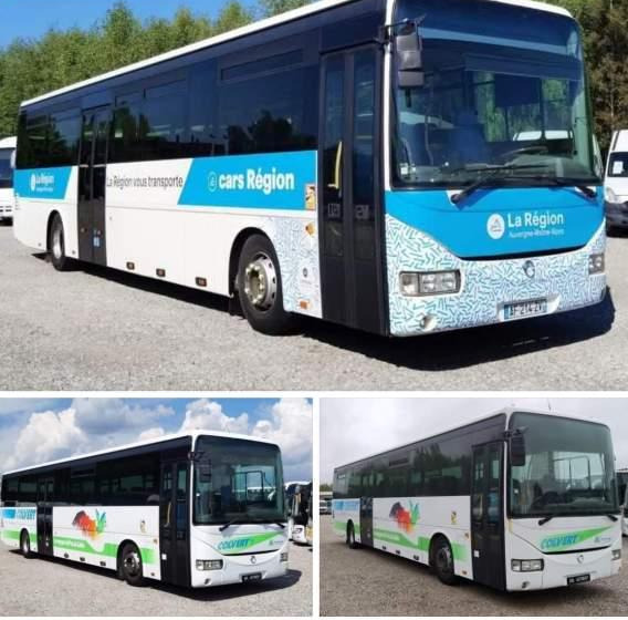 Irisbus Recreo Crossway Pakiet 3 autobusy - حافلة سوبربان: صورة 1 Irisbus Recreo Crossway Pakiet 3 autobusy - حافلة سوبربان: صورة 1