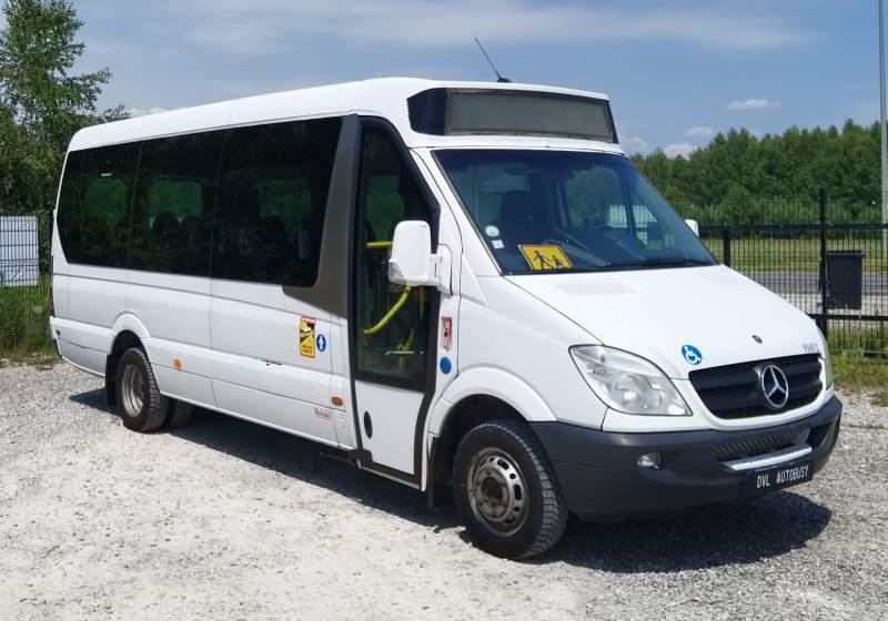 Mercedes-Benz Sprinter *klima*webasto* - حافلة سوبربان: صورة 1 Mercedes-Benz Sprinter *klima*webasto* - حافلة سوبربان: صورة 1