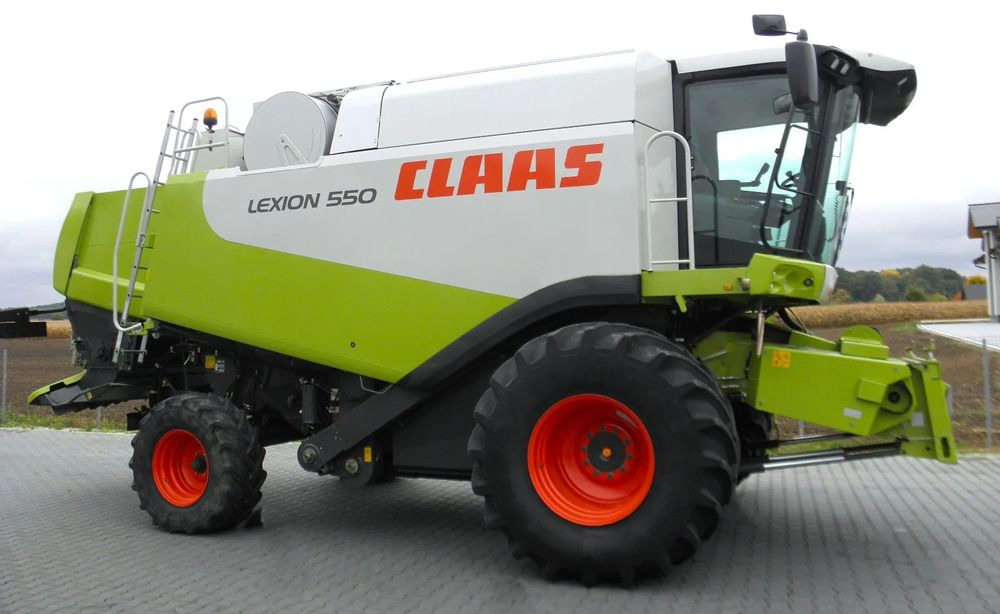 Claas Lexion 550 2005 Rok, heder V750, Najbogatsza Wersja, Nie Malowany, Stan Idealny - حصادة موحَّدة: صورة 1 Claas Lexion 550 2005 Rok, heder V750, Najbogatsza Wersja, Nie Malowany, Stan Idealny - حصادة موحَّدة: صورة 1