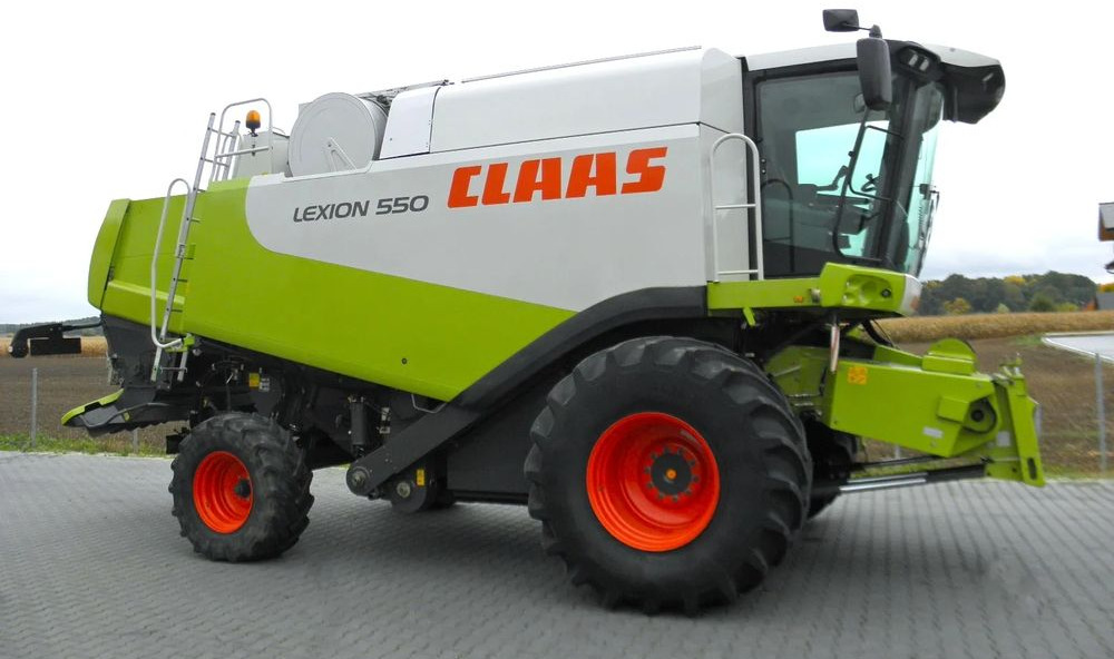 Claas Lexion 550 2005 Rok, heder V750, Najbogatsza Wersja, Nie Malowany, Stan Idealny - حصادة موحَّدة: صورة 5 Claas Lexion 550 2005 Rok, heder V750, Najbogatsza Wersja, Nie Malowany, Stan Idealny - حصادة موحَّدة: صورة 5