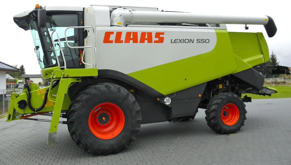 Claas Lexion 550 2005 Rok, heder V750, Najbogatsza Wersja, Nie Malowany, Stan Idealny - حصادة موحَّدة: صورة 4 Claas Lexion 550 2005 Rok, heder V750, Najbogatsza Wersja, Nie Malowany, Stan Idealny - حصادة موحَّدة: صورة 4