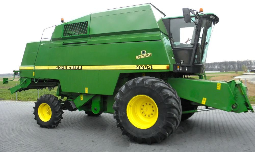 John Deere 2264 HM 1998 Rok, heder 6,1 m, Stol do rzepaku, Nie Malowany, Stan Bardzo Dobry - حصادة موحَّدة: صورة 3 John Deere 2264 HM 1998 Rok, heder 6,1 m, Stol do rzepaku, Nie Malowany, Stan Bardzo Dobry - حصادة موحَّدة: صورة 3