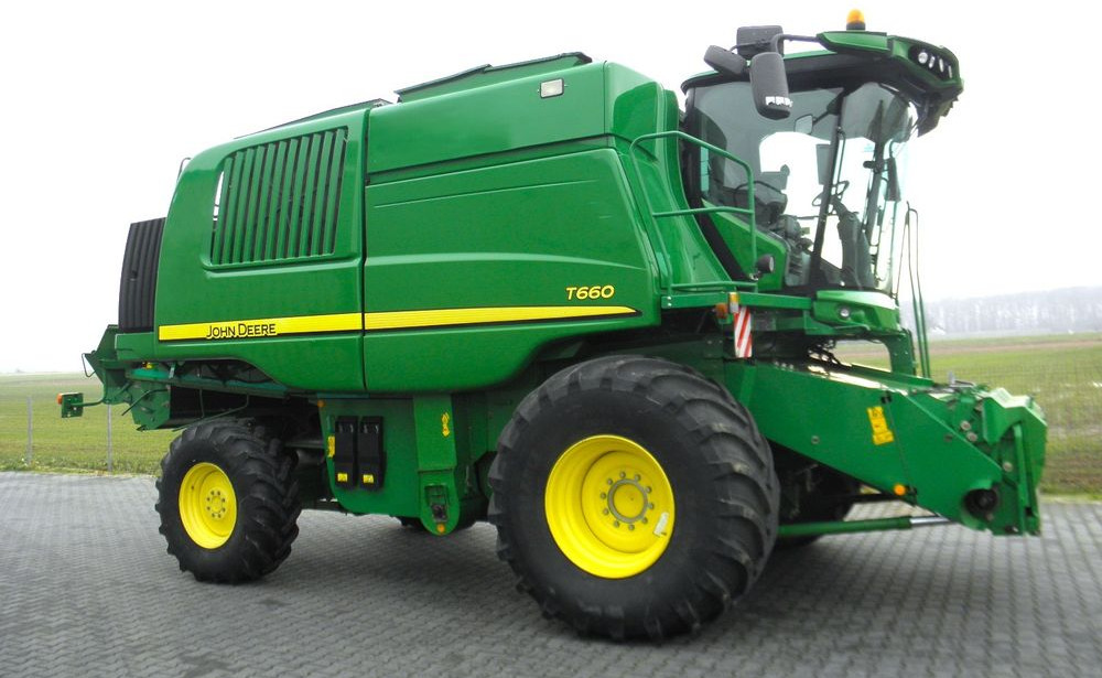 John Deere T 660 2012 Rok, heder 7,6m, Nowsza Wersja, Nie Malowany, Stan Bardzo Dobry - حصادة موحَّدة: صورة 4 John Deere T 660 2012 Rok, heder 7,6m, Nowsza Wersja, Nie Malowany, Stan Bardzo Dobry - حصادة موحَّدة: صورة 4