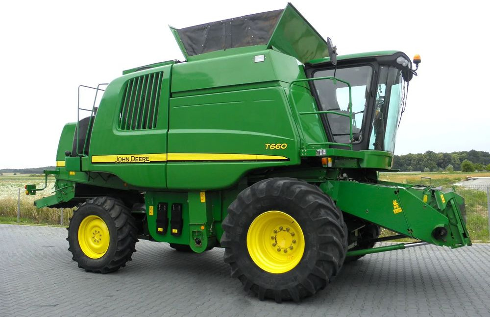 John Deere T660 2008 rok , Heder 6,7 m, Wilgotnosciomierz, Waga, Najbogatsza Wersja, Stan Idealny - حصادة موحَّدة: صورة 4 John Deere T660 2008 rok , Heder 6,7 m, Wilgotnosciomierz, Waga, Najbogatsza Wersja, Stan Idealny - حصادة موحَّدة: صورة 4