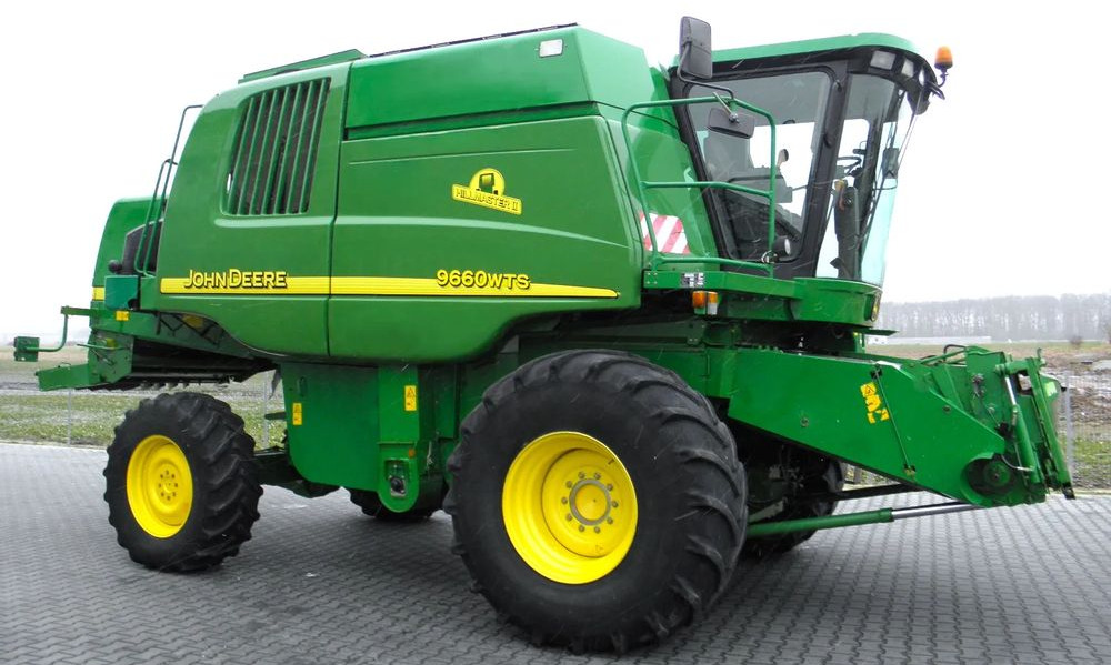 John Deere WTS 9660 HM 2004 Rok, 6,7 m heder, Nie Malowany, Stan Bardzo Dobry - حصادة موحَّدة: صورة 2 John Deere WTS 9660 HM 2004 Rok, 6,7 m heder, Nie Malowany, Stan Bardzo Dobry - حصادة موحَّدة: صورة 2