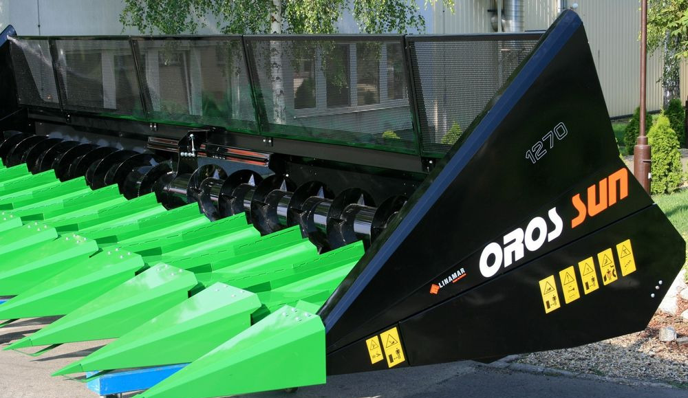 Oros SUN 1276 12 rzędowy, Nowe przystawki do Zbioru Słonecznika - حصادة عباد الشمس: صورة 4 Oros SUN 1276 12 rzędowy, Nowe przystawki do Zbioru Słonecznika - حصادة عباد الشمس: صورة 4