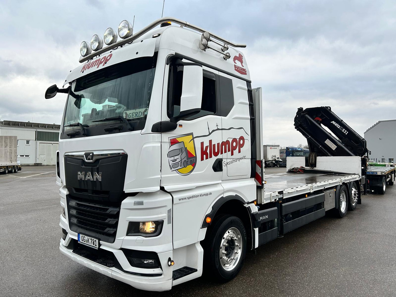 MAN TGX 500 - شاحنات مسطحة: صورة 1 MAN TGX 500 - شاحنات مسطحة: صورة 1