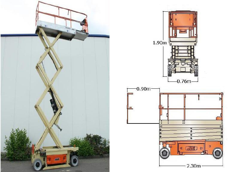 JLG 3246 - رافعة هيدروليكية مقصية: صورة 1 JLG 3246 - رافعة هيدروليكية مقصية: صورة 1