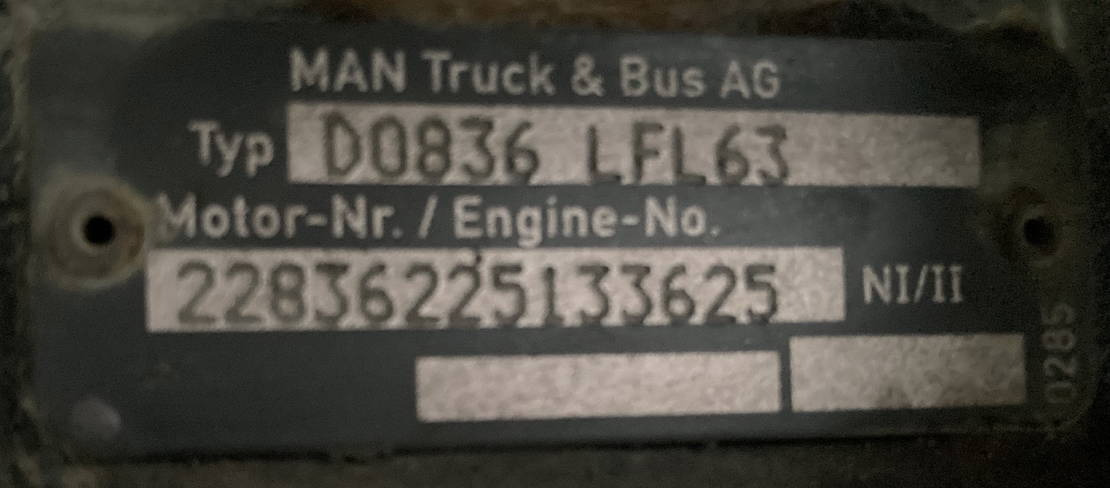 MAN Motor MAN TGM D0836 Euro 5 0836 LFL63 TGL - محرك - شاحنة: صورة 4 MAN Motor MAN TGM D0836 Euro 5 0836 LFL63 TGL - محرك - شاحنة: صورة 4