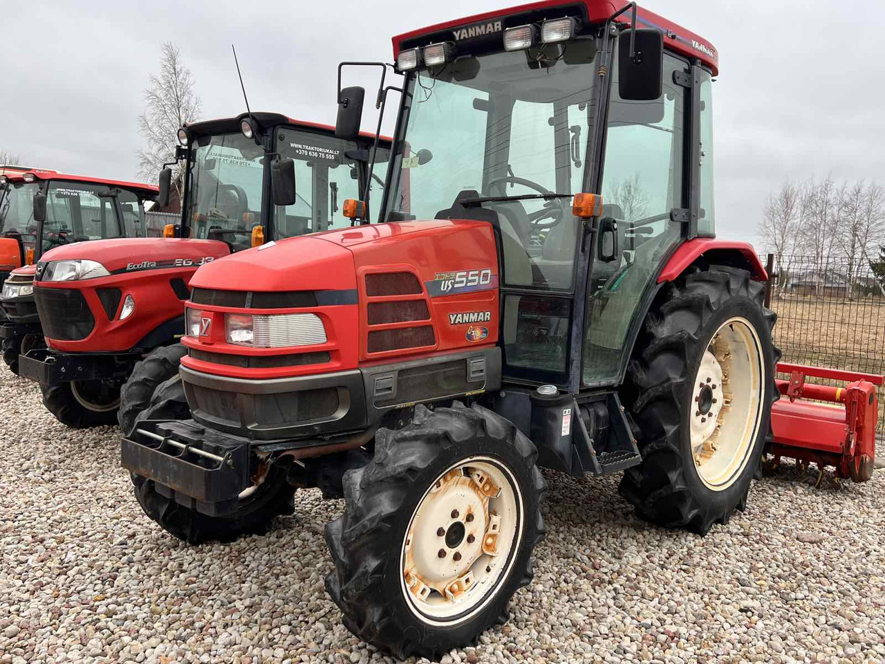 Yanmar US550 - جرار صغير: صورة 1 Yanmar US550 - جرار صغير: صورة 1