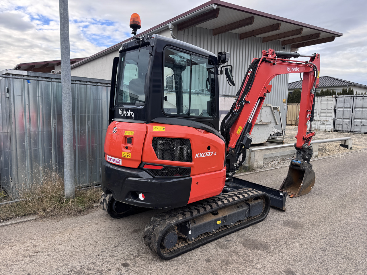 Kubota KX 037-4 - حفارة مُصَّغرة: صورة 3 Kubota KX 037-4 - حفارة مُصَّغرة: صورة 3