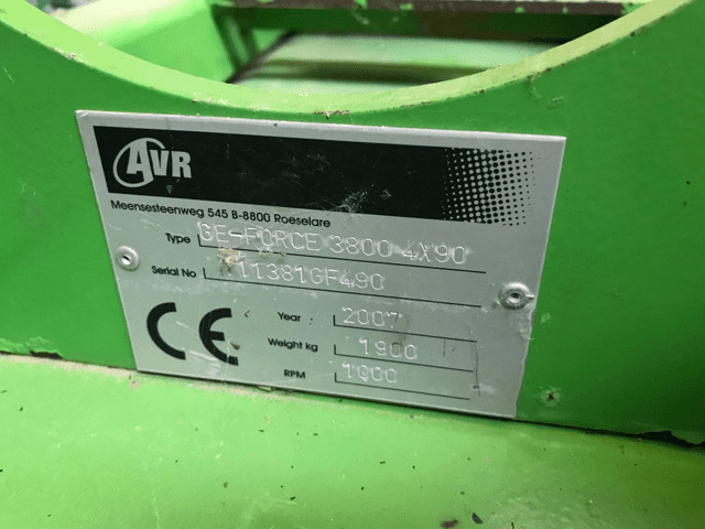 AVR GE FORCE 3800 - معدات زراعة وحصاد البطاطس: صورة 4 AVR GE FORCE 3800 - معدات زراعة وحصاد البطاطس: صورة 4