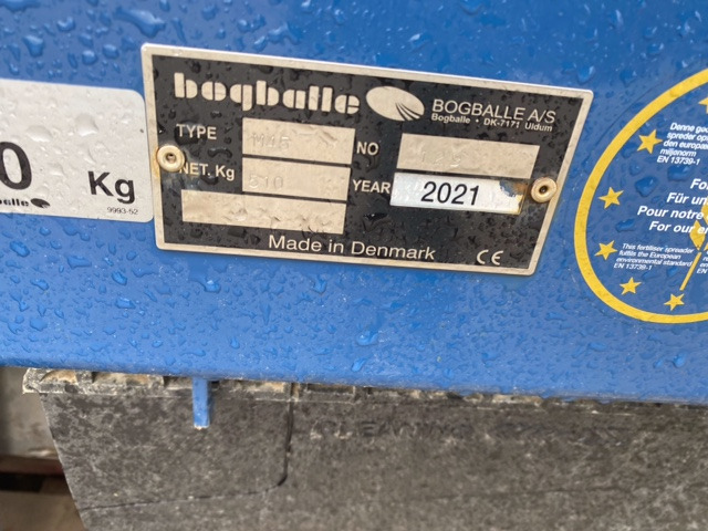 BOGBALLE M45 - آلة رش السماد: صورة 4 BOGBALLE M45 - آلة رش السماد: صورة 4