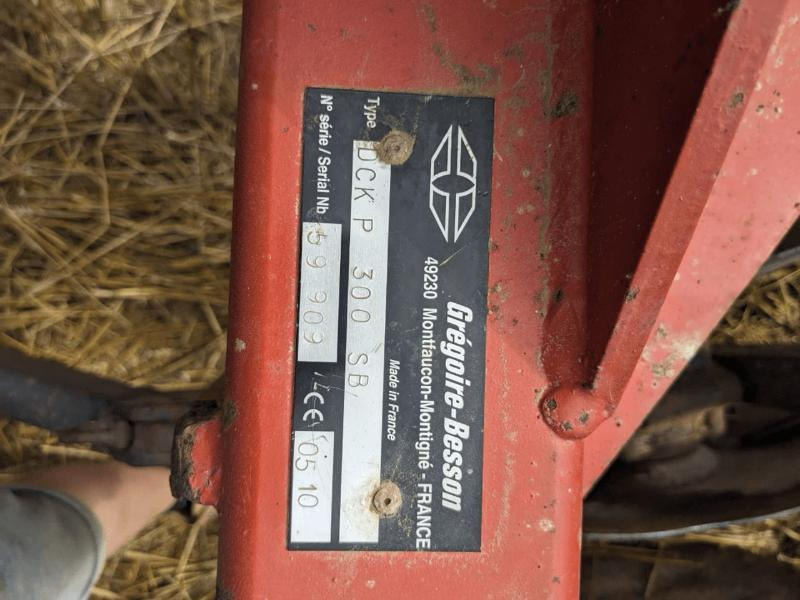 GREGOIRE BESSON DCRP300 - المحراث: صورة 2 GREGOIRE BESSON DCRP300 - المحراث: صورة 2