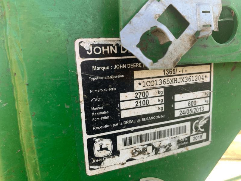 JOHN DEERE FCA1365 - جزازة العشب: صورة 3 JOHN DEERE FCA1365 - جزازة العشب: صورة 3