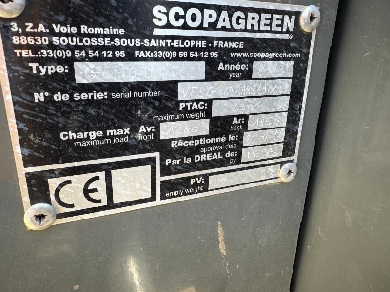 SCOPAGREEN GEMO130 - جزازة أعشاب الحدائق: صورة 3 SCOPAGREEN GEMO130 - جزازة أعشاب الحدائق: صورة 3