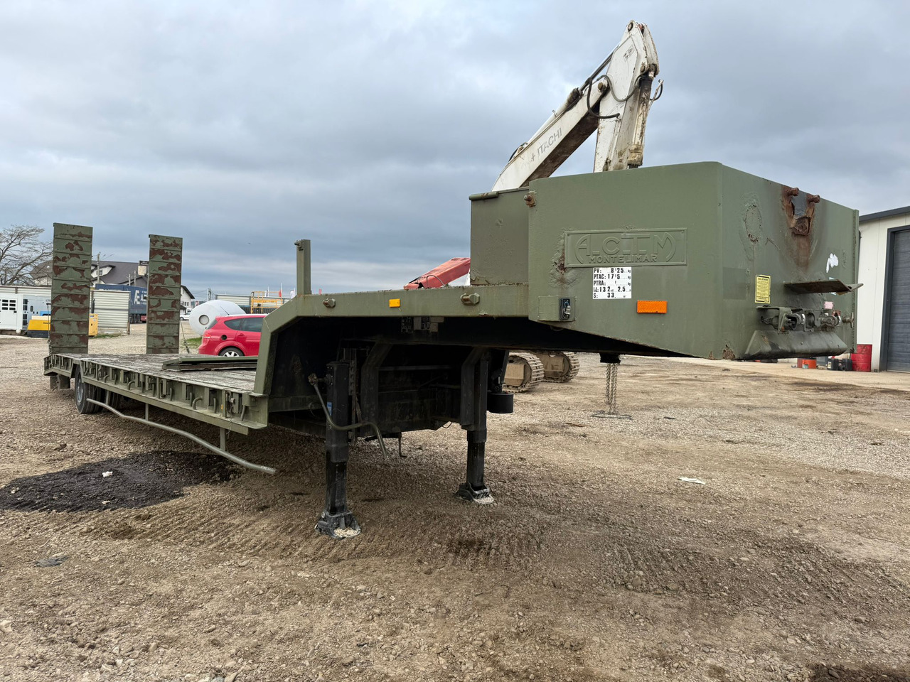 ACTM S2015 TRAILER - عربة منخفضة مسطحة نصف مقطورة: صورة 1 ACTM S2015 TRAILER - عربة منخفضة مسطحة نصف مقطورة: صورة 1