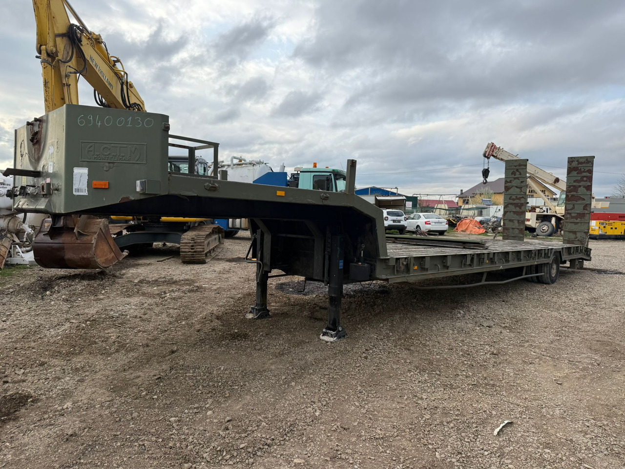 ACTM S2015 TRAILER - عربة منخفضة مسطحة نصف مقطورة: صورة 2 ACTM S2015 TRAILER - عربة منخفضة مسطحة نصف مقطورة: صورة 2