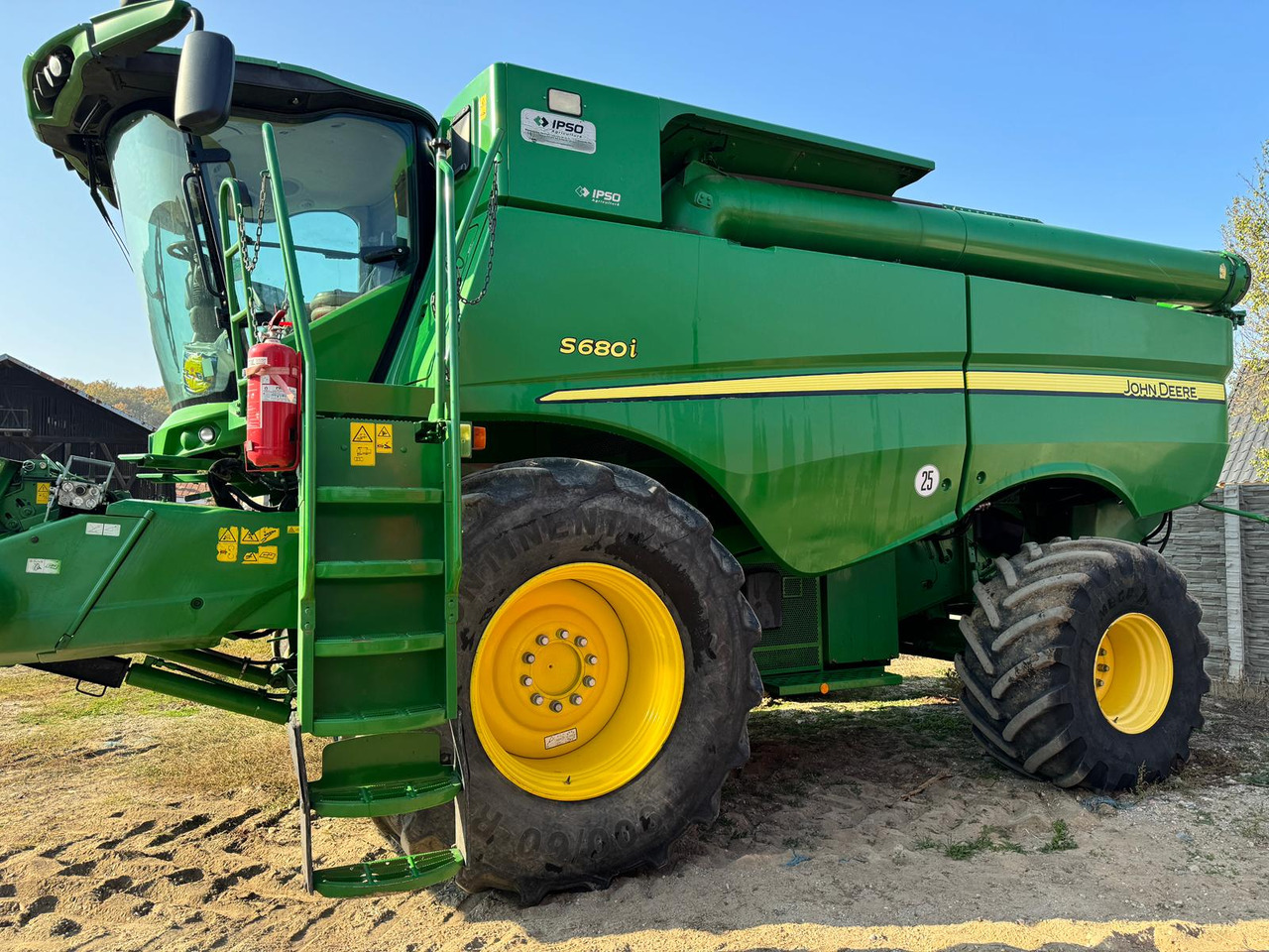 John Deere S680i combine + 635X Header + Zurn trailer - حصادة موحَّدة: صورة 2 John Deere S680i combine + 635X Header + Zurn trailer - حصادة موحَّدة: صورة 2