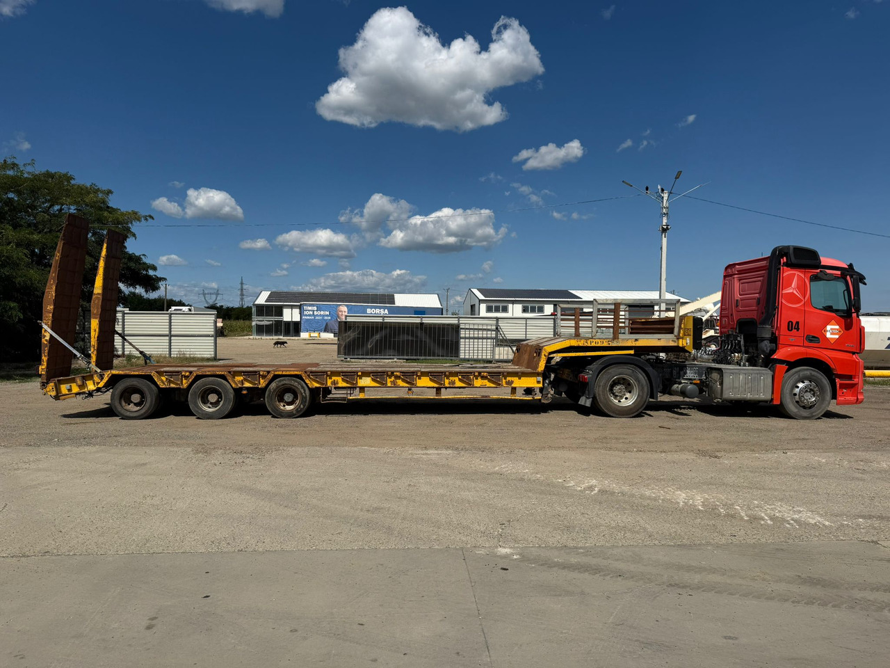 Mercedes-Benz Actros and Trailer ACTM Assembly - وحدة جر, عربة منخفضة مسطحة نصف مقطورة: صورة 3 Mercedes-Benz Actros and Trailer ACTM Assembly - وحدة جر, عربة منخفضة مسطحة نصف مقطورة: صورة 3