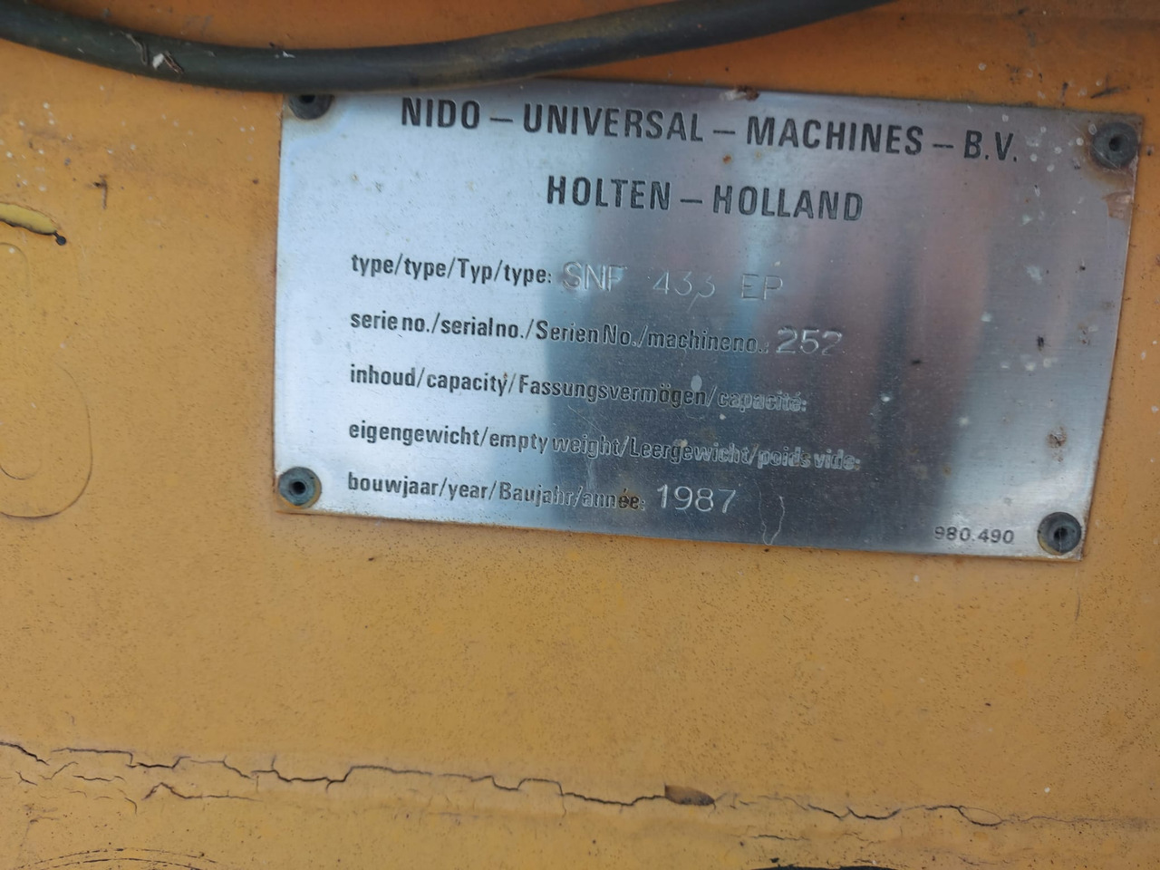 كاسحة ثلوج Nido Plow / Snow Blade / – Nido Universal Electrohidraulik – Sn 252: صورة 9 كاسحة ثلوج Nido Plow / Snow Blade / – Nido Universal Electrohidraulik – Sn 252: صورة 9