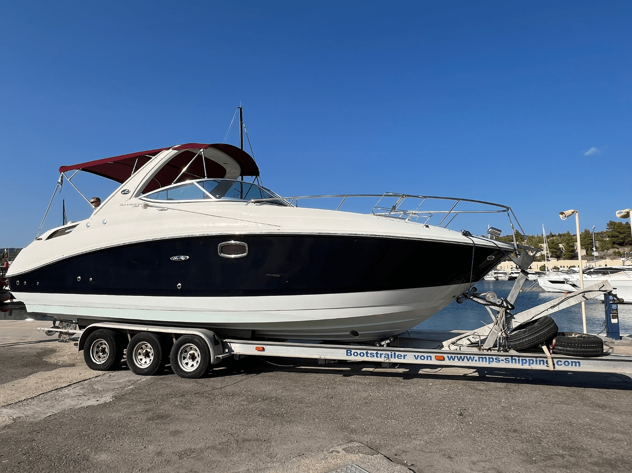 Sea Ray 285 Sundancer, TOP !!! - آليات: صورة 1 Sea Ray 285 Sundancer, TOP !!! - آليات: صورة 1