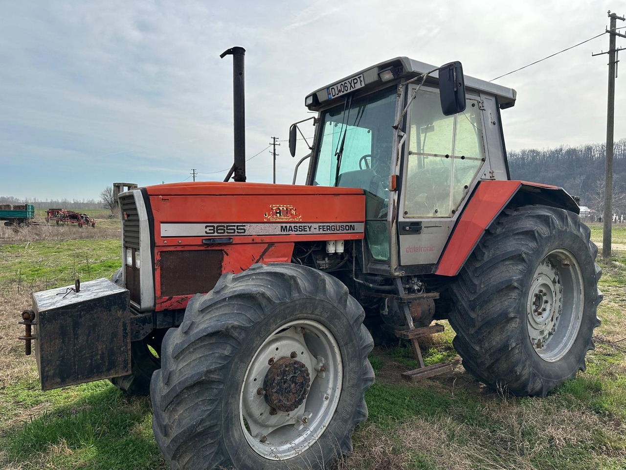 Tractor agricol Massey Ferguson 3655 - جرار: صورة 1 Tractor agricol Massey Ferguson 3655 - جرار: صورة 1
