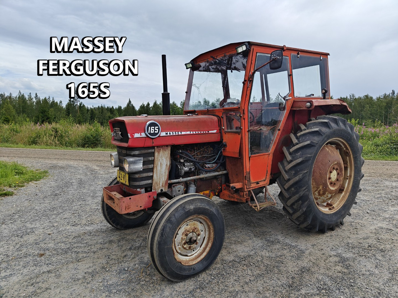 MASSEY FERGUSON 165S traktori, katso video! - جرار: صورة 1 MASSEY FERGUSON 165S traktori, katso video! - جرار: صورة 1