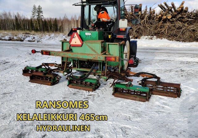 Ransomes kelaleikkuri 465cm hydraulinen - VIDEO - التقطيع جزازة: صورة 1 Ransomes kelaleikkuri 465cm hydraulinen - VIDEO - التقطيع جزازة: صورة 1