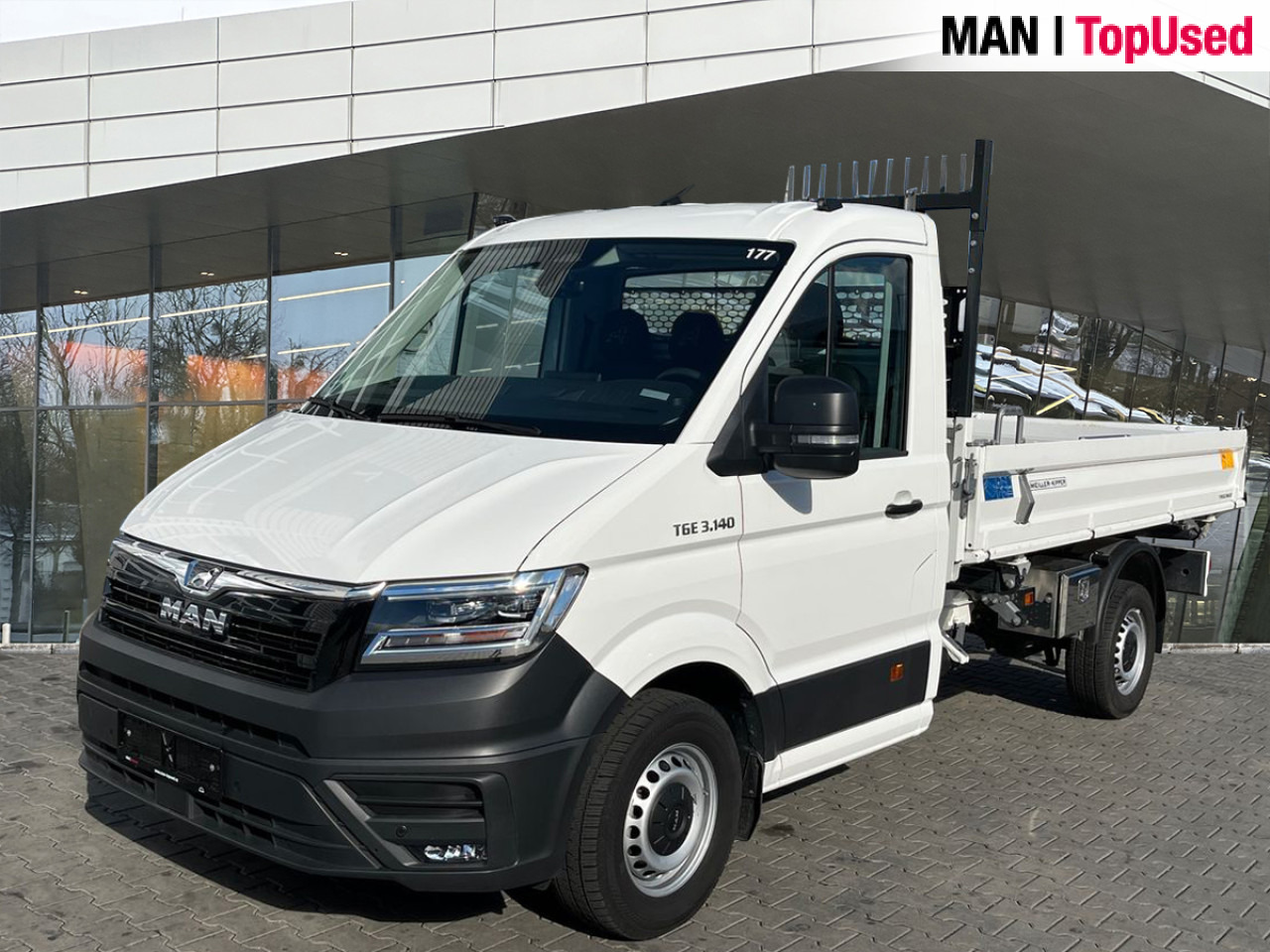 MAN TGE 3.140 4X2F SB kipper 3S Meiller Klima AHK ZV - فان: صورة 1 MAN TGE 3.140 4X2F SB kipper 3S Meiller Klima AHK ZV - فان: صورة 1