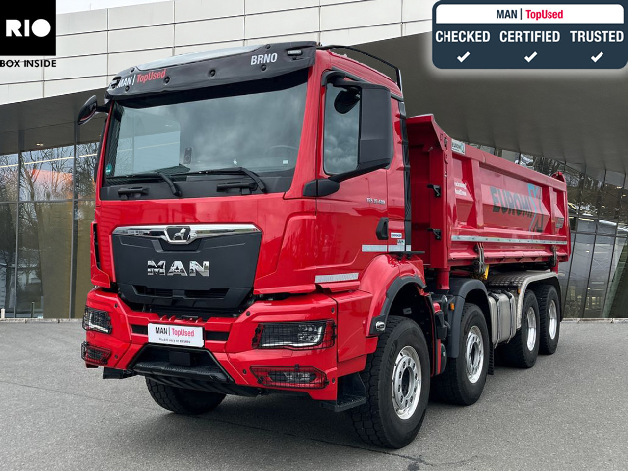 MAN TGS 35.480 8x4 BB CH WARRANTY 4/2027 Euro6 Klima - شاحنة قلاب: صورة 1 MAN TGS 35.480 8x4 BB CH WARRANTY 4/2027 Euro6 Klima - شاحنة قلاب: صورة 1
