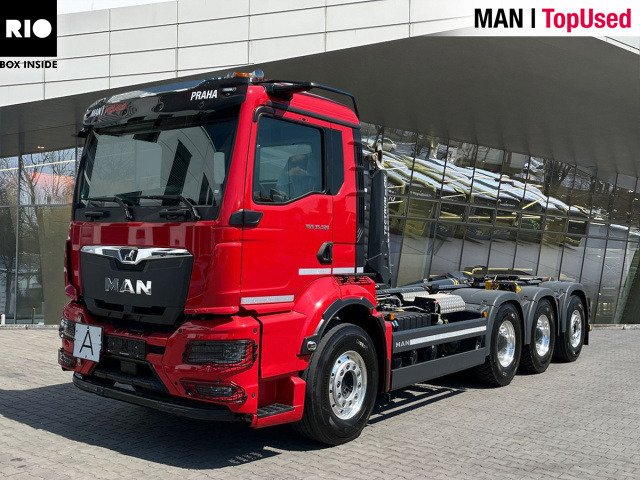 MAN TGS 35.520 8x4-4 BL CH Meiller Roll-Off Tipper - شاحنة ذات خطاف: صورة 1 MAN TGS 35.520 8x4-4 BL CH Meiller Roll-Off Tipper - شاحنة ذات خطاف: صورة 1