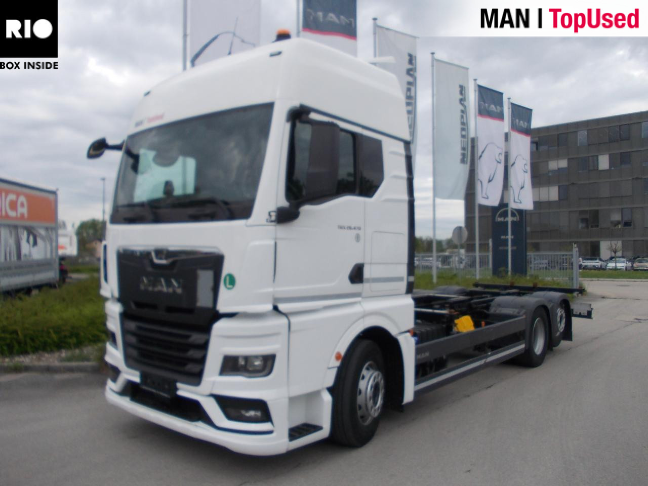MAN TGX 26.470 6x2-2 LL CH Retarder Klima AHK ZV - شاحنات الحاويات / جسم علوي قابل للتغيير شاحنة: صورة 1 MAN TGX 26.470 6x2-2 LL CH Retarder Klima AHK ZV - شاحنات الحاويات / جسم علوي قابل للتغيير شاحنة: صورة 1