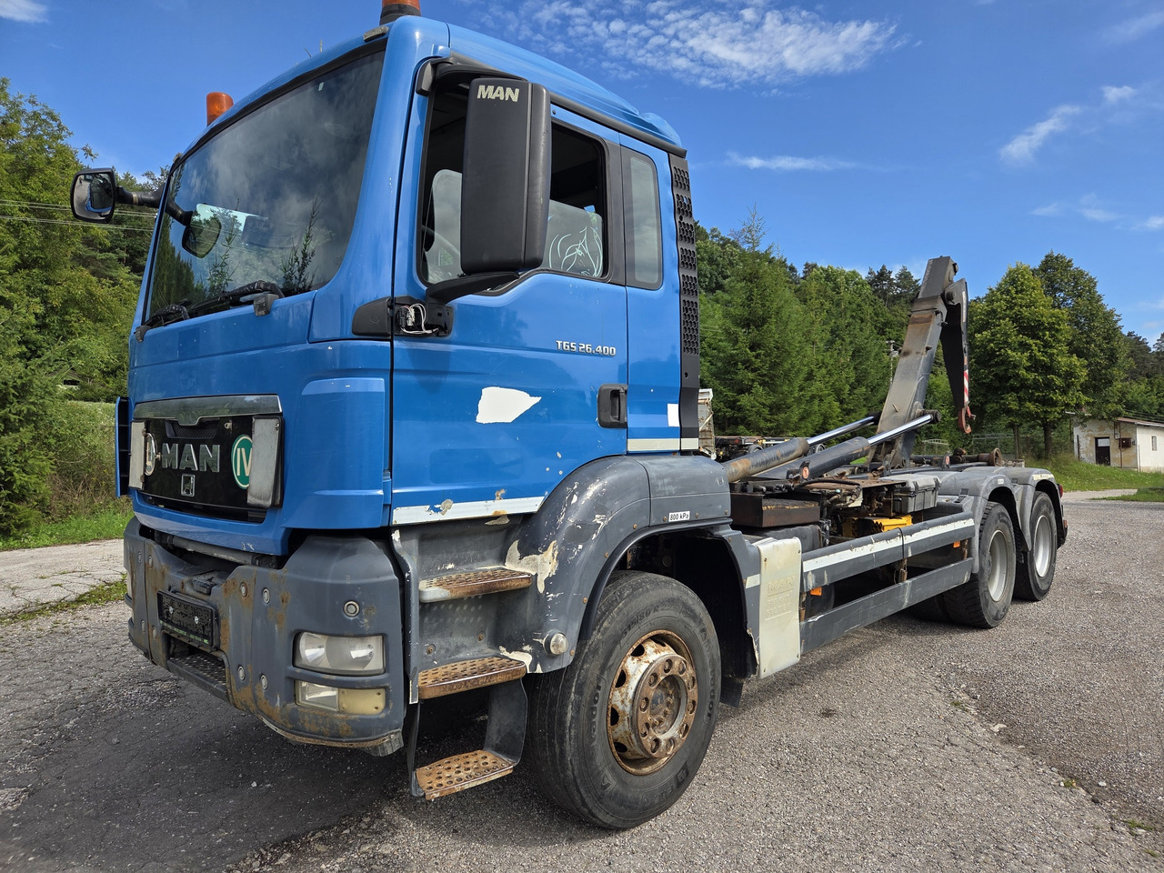 MAN TGS 26.400 6X4BB 20 TON abrollkipper - شاحنة ذات خطاف: صورة 1 MAN TGS 26.400 6X4BB 20 TON abrollkipper - شاحنة ذات خطاف: صورة 1