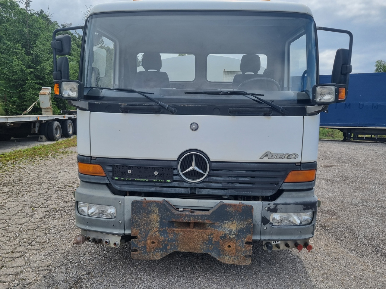 MERCEDES-BENZ ATEGO 1218 water cistern + pressure pump 20 BAR - شاحنة صهريج: صورة 2 MERCEDES-BENZ ATEGO 1218 water cistern + pressure pump 20 BAR - شاحنة صهريج: صورة 2