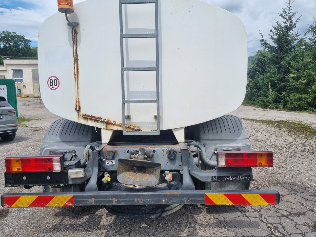 MERCEDES-BENZ ATEGO 1218 water cistern + pressure pump 20 BAR - شاحنة صهريج: صورة 5 MERCEDES-BENZ ATEGO 1218 water cistern + pressure pump 20 BAR - شاحنة صهريج: صورة 5