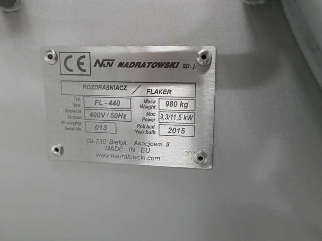 آلة الغذاء N&N frozen block flaker FL-440: صورة 8