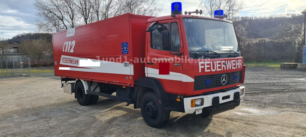 Mercedes-Benz 814 Feuerwehr GWG Edelstahl nur orig. 16.200km 814 Feuerwehr GWG Edelstahl nur orig. 16.200km - سيارة إطفاء: صورة 4 Mercedes-Benz 814 Feuerwehr GWG Edelstahl nur orig. 16.200km 814 Feuerwehr GWG Edelstahl nur orig. 16.200km - سيارة إطفاء: صورة 4