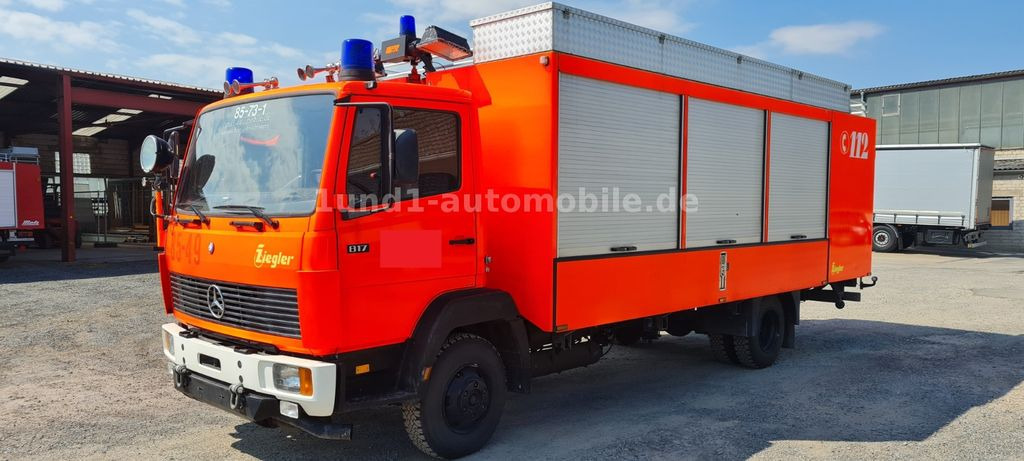 Mercedes-Benz 817 Feuerwehr GWG Nur 9.650 orig. Km 817 Feuerwehr GWG Nur 9.650 orig. Km - سيارة إطفاء: صورة 1 Mercedes-Benz 817 Feuerwehr GWG Nur 9.650 orig. Km 817 Feuerwehr GWG Nur 9.650 orig. Km - سيارة إطفاء: صورة 1