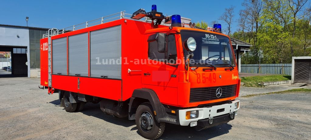 Mercedes-Benz 817 Feuerwehr GWG Nur 9.650 orig. Km 817 Feuerwehr GWG Nur 9.650 orig. Km - سيارة إطفاء: صورة 3 Mercedes-Benz 817 Feuerwehr GWG Nur 9.650 orig. Km 817 Feuerwehr GWG Nur 9.650 orig. Km - سيارة إطفاء: صورة 3
